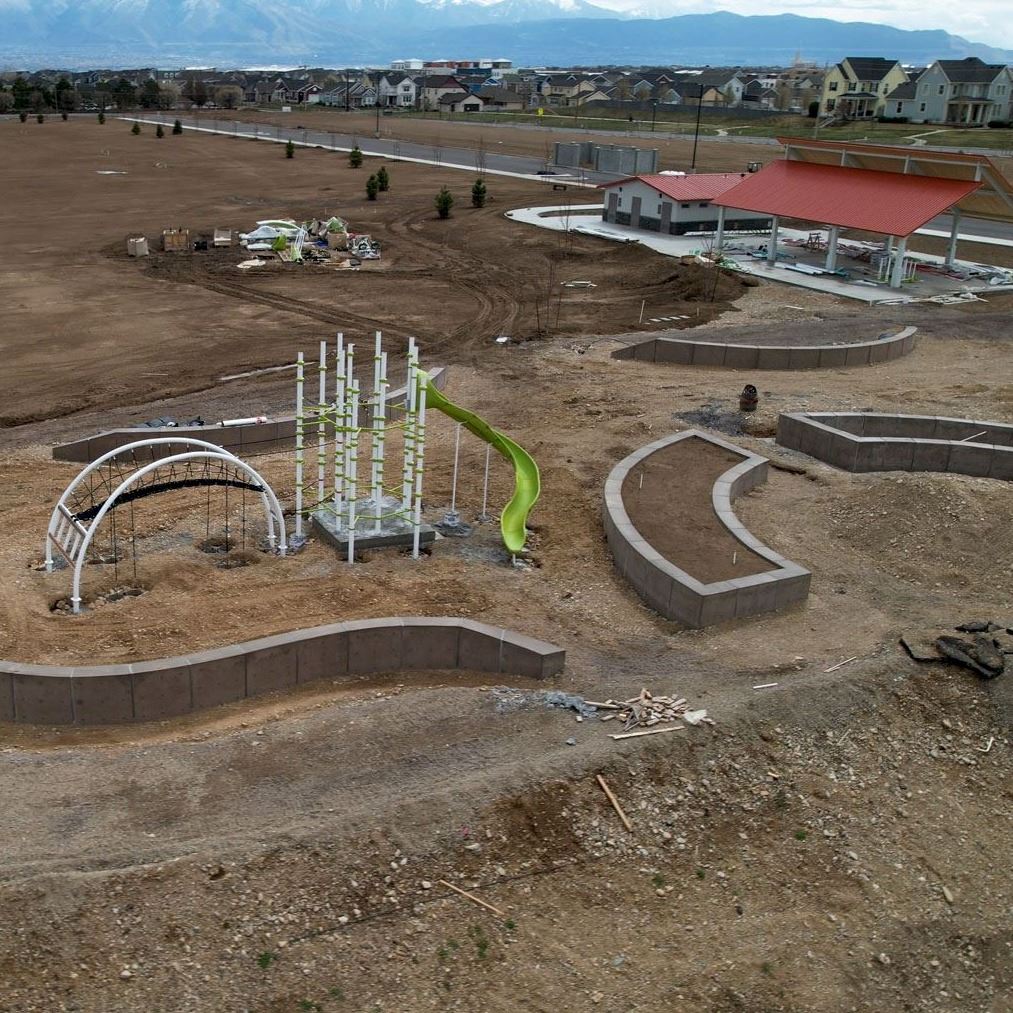 bingham creek park under construction