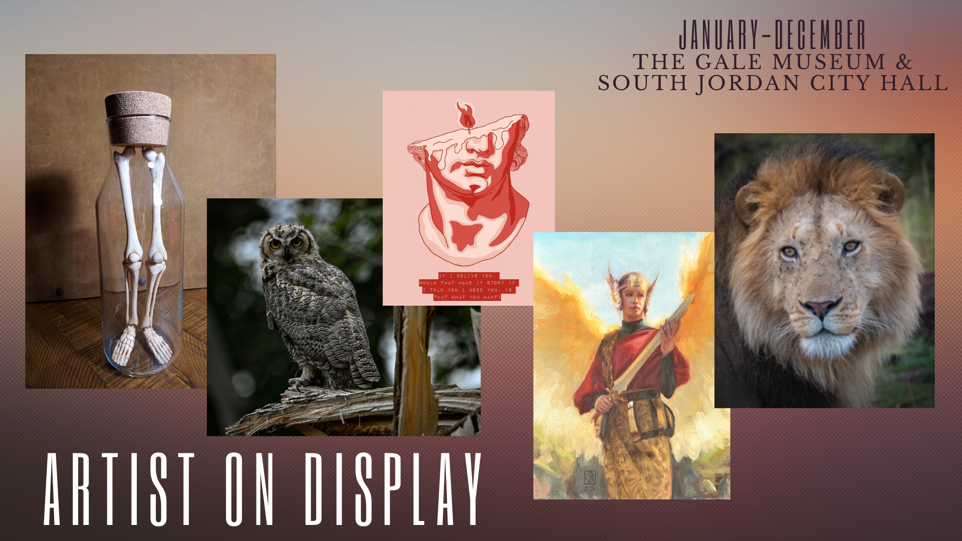 Artist on Display Photos