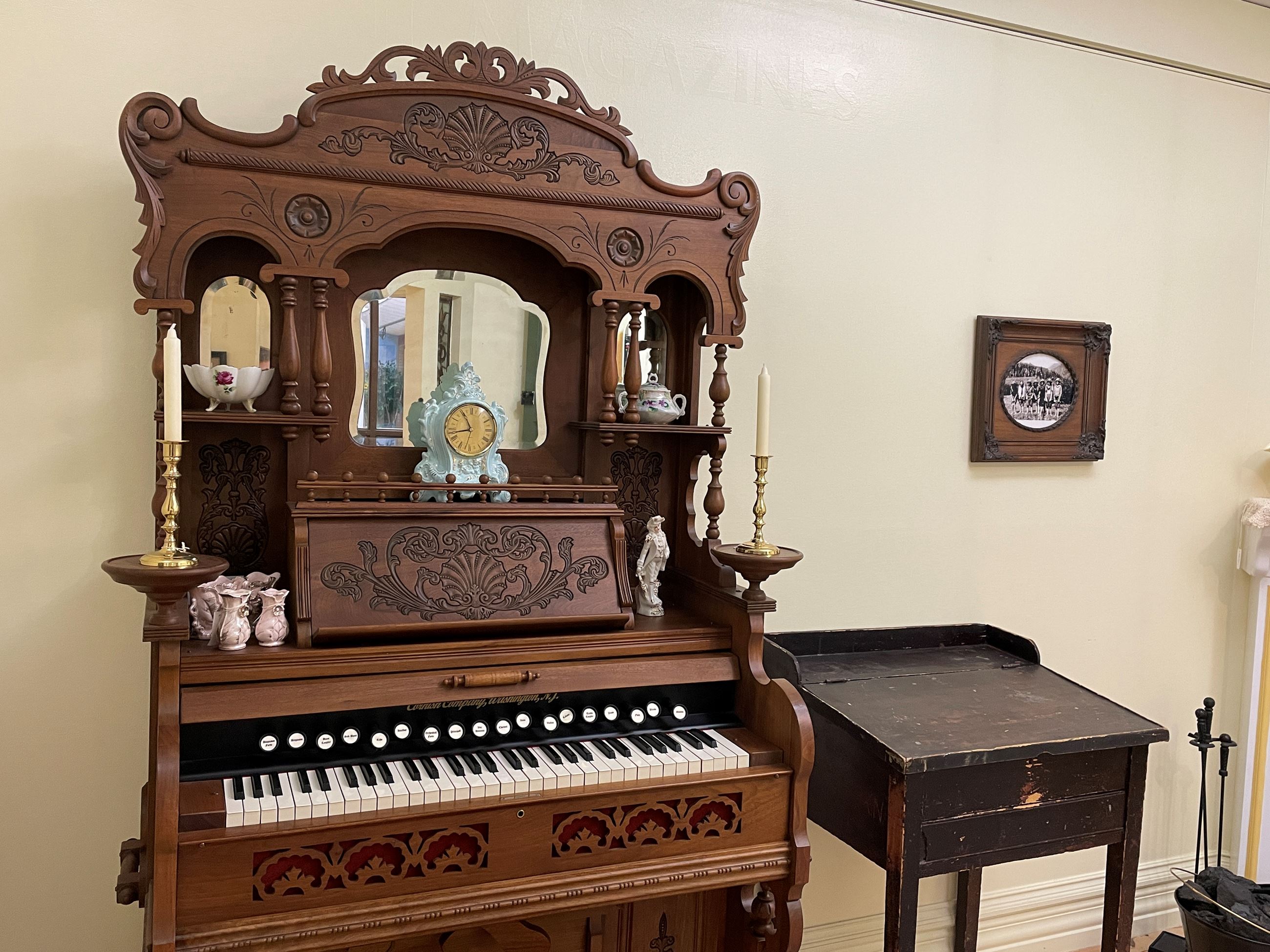 Historic pump organ