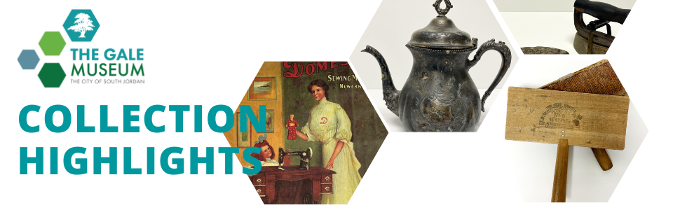 Flyer with collage of artifacts featured online in CatalogIT HUB Opens in new window