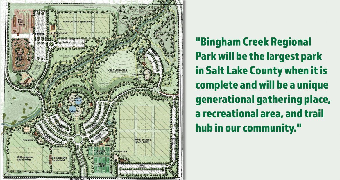 Bingham Creek Master Plan Map