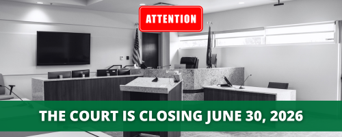 THE COURT IS CLOSING JUNE 30, 2026